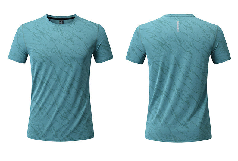Men's Short Sleeve T-Shirt Casual Tee Gym Shirt PF-YMT003