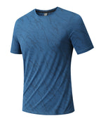 Men's Short Sleeve T-Shirt Casual Tee Gym Shirt PF-YMT003