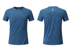 Men's Short Sleeve T-Shirt Casual Tee Gym Shirt PF-YMT003