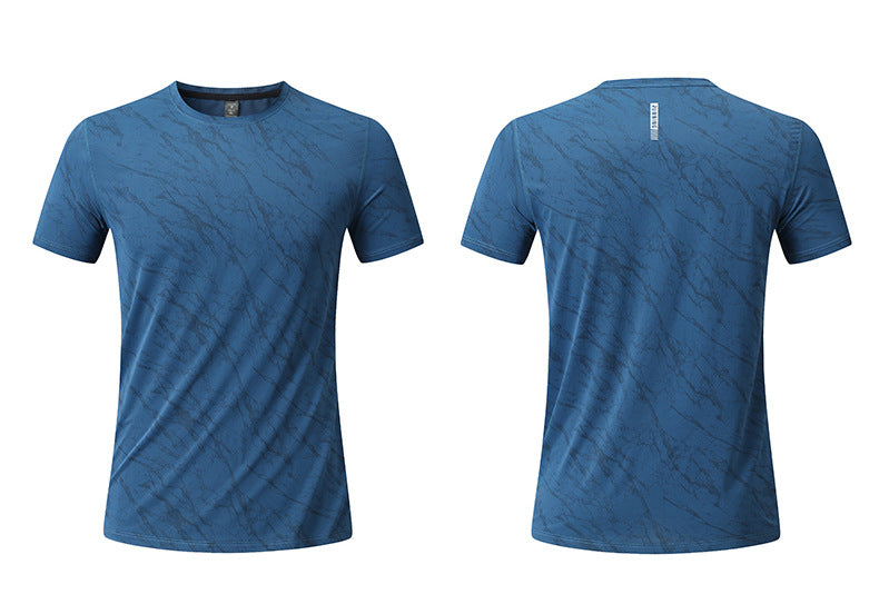 Men's Short Sleeve T-Shirt Casual Tee Gym Shirt PF-YMT003