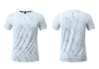 Men's Short Sleeve T-Shirt Casual Tee Gym Shirt PF-YMT003
