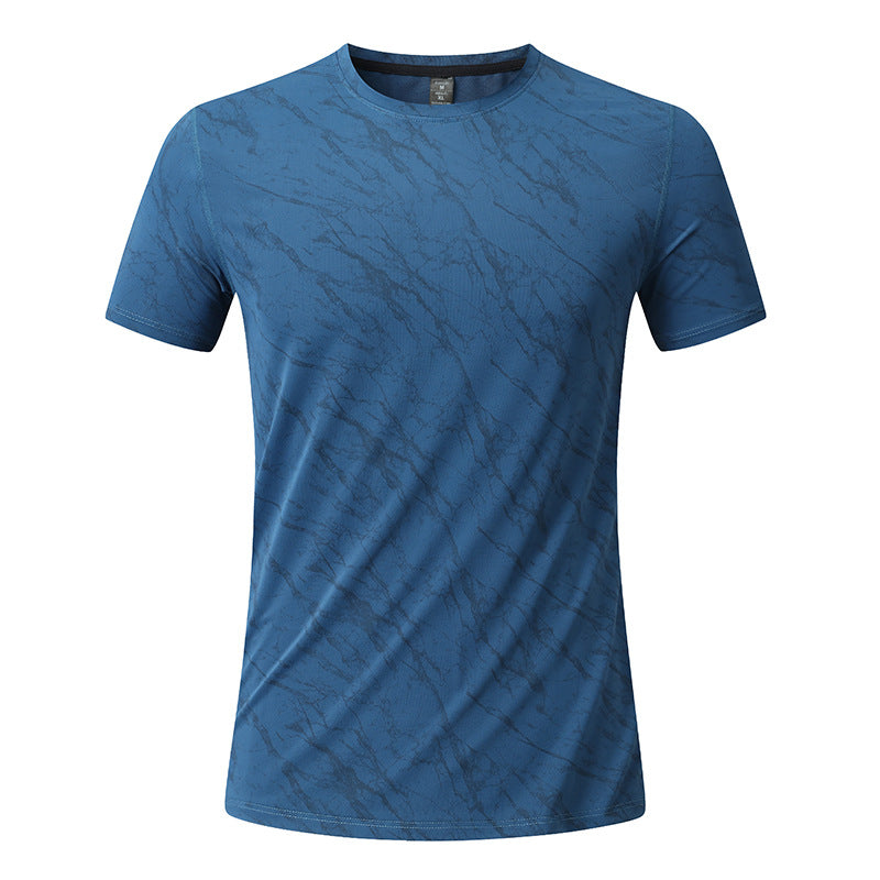 Men's Short Sleeve T-Shirt Casual Tee Gym Shirt PF-YMT003