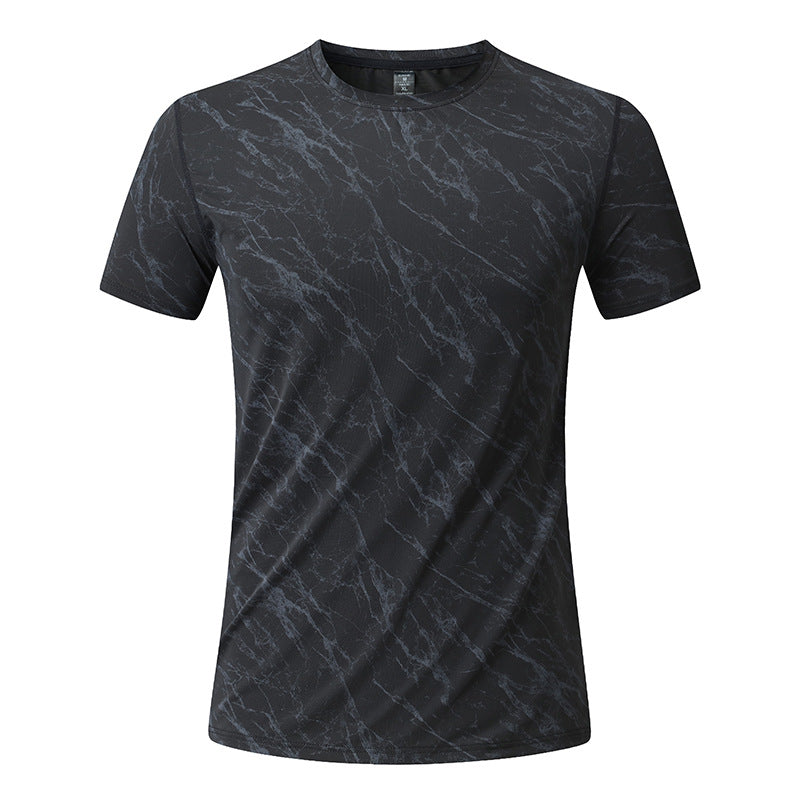 Men's Short Sleeve T-Shirt Casual Tee Gym Shirt PF-YMT003