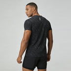 Men's Short Sleeve T-Shirt Casual Tee Gym Shirt PF-YMT003