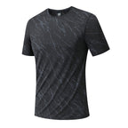 Men's Short Sleeve T-Shirt Casual Tee Gym Shirt PF-YMT003