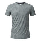 Men's Short Sleeve T-Shirt Casual Tee Gym Shirt PF-YMT007