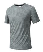 Men's Short Sleeve T-Shirt Casual Tee Gym Shirt PF-YMT007