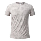 Men's Short Sleeve T-Shirt Casual Tee Gym Shirt PF-YMT007