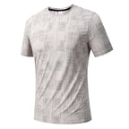 Men's Short Sleeve T-Shirt Casual Tee Gym Shirt PF-YMT007