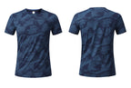 Men's Short Sleeve T-Shirt Casual Tee Gym Shirt PF-YMT008