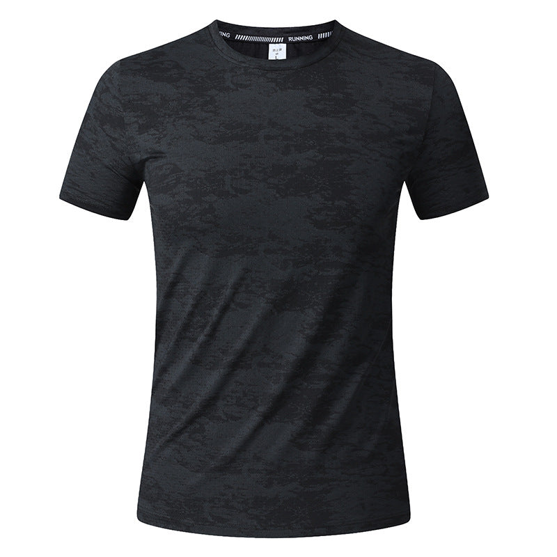 Men's Short Sleeve T-Shirt Casual Tee Gym Shirt PF-YMT011