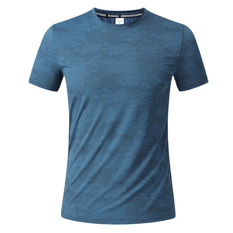 Men's Short Sleeve T-Shirt Casual Tee Gym Shirt PF-YMT011