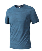 Men's Short Sleeve T-Shirt Casual Tee Gym Shirt PF-YMT011