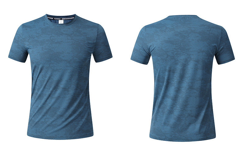 Men's Short Sleeve T-Shirt Casual Tee Gym Shirt PF-YMT011