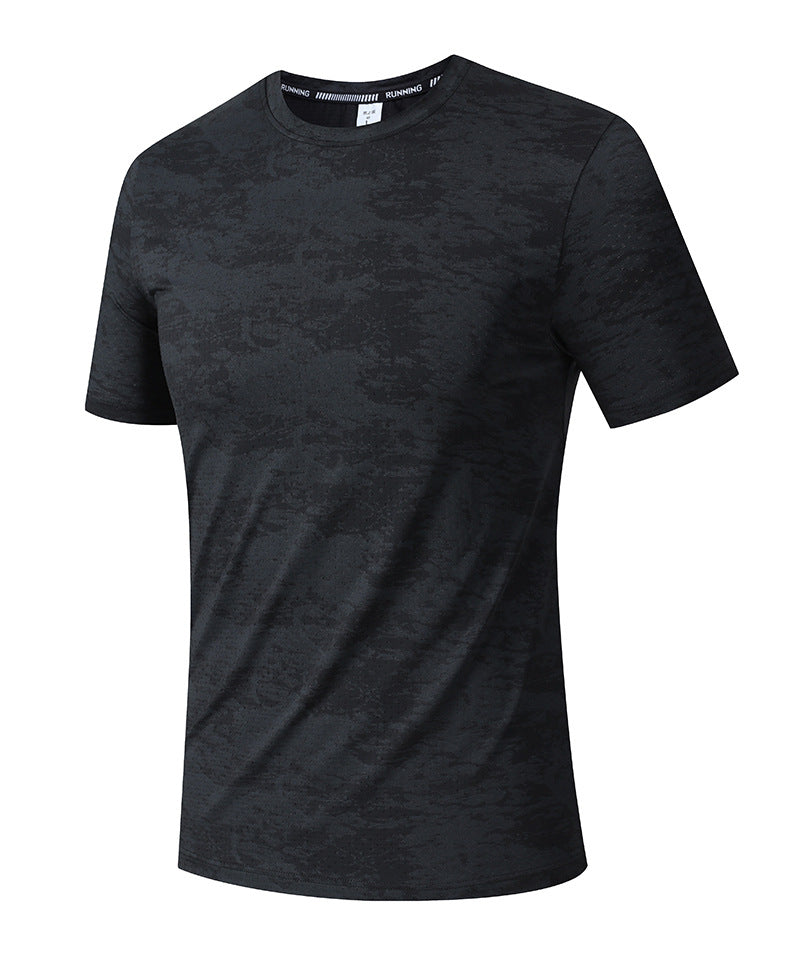 Men's Short Sleeve T-Shirt Casual Tee Gym Shirt PF-YMT011