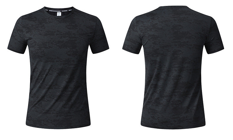 Men's Short Sleeve T-Shirt Casual Tee Gym Shirt PF-YMT011