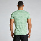 Men's Short Sleeve T-Shirt Casual Tee Gym Shirt PF-YMT011