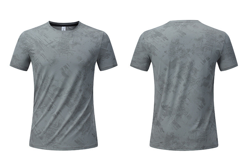 Men's Short Sleeve T-Shirt Casual Tee Gym Shirt PF-YMT015