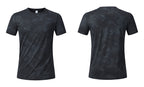 Men's Short Sleeve T-Shirt Casual Tee Gym Shirt PF-YMT015