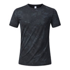 Men's Short Sleeve T-Shirt Casual Tee Gym Shirt PF-YMT015