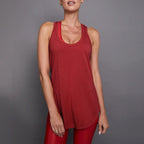 Womens Sports Fitness 95%Rayon 5%Spande Tank Top QS24231C
