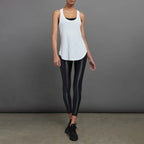 Womens Sports Fitness 95%Rayon 5%Spande Tank Top QS24231C