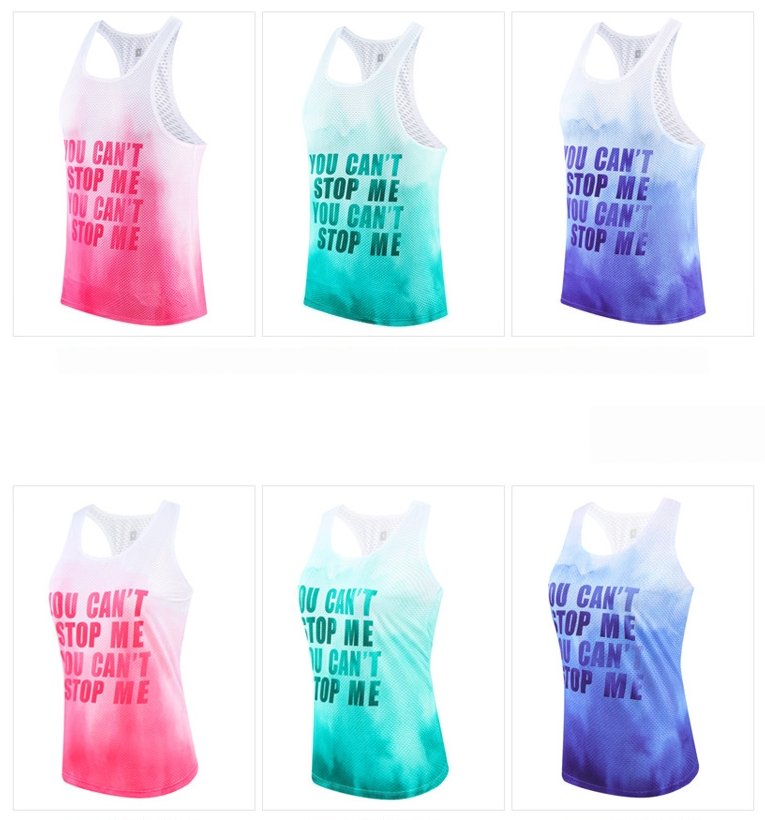 Custom 90%polyester 10%spandex Men's Running Singlet R26 print logo 5
