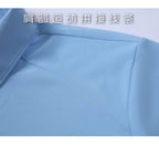 Mens Golf Sportswear 87%Nylon 13%Spandex Polo Shirt R319 print logo 33
