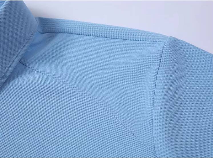 Mens Golf Sportswear 87%Nylon 13%Spandex Polo Shirt R319 print logo 18