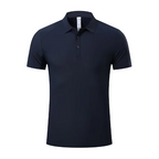 Mens Golf Sportswear 87%Nylon 13%Spandex Polo Shirt R319 print logo 3
