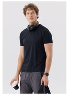 Men's Short Sleeve T-Shirt Casual Tee Gym Shirt R51111