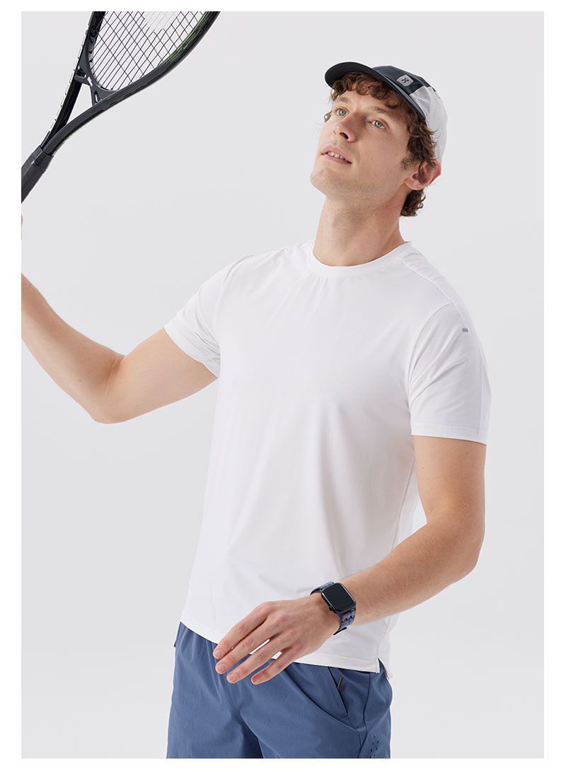 Men's Short Sleeve T-Shirt Casual Tee Gym Shirt R51111