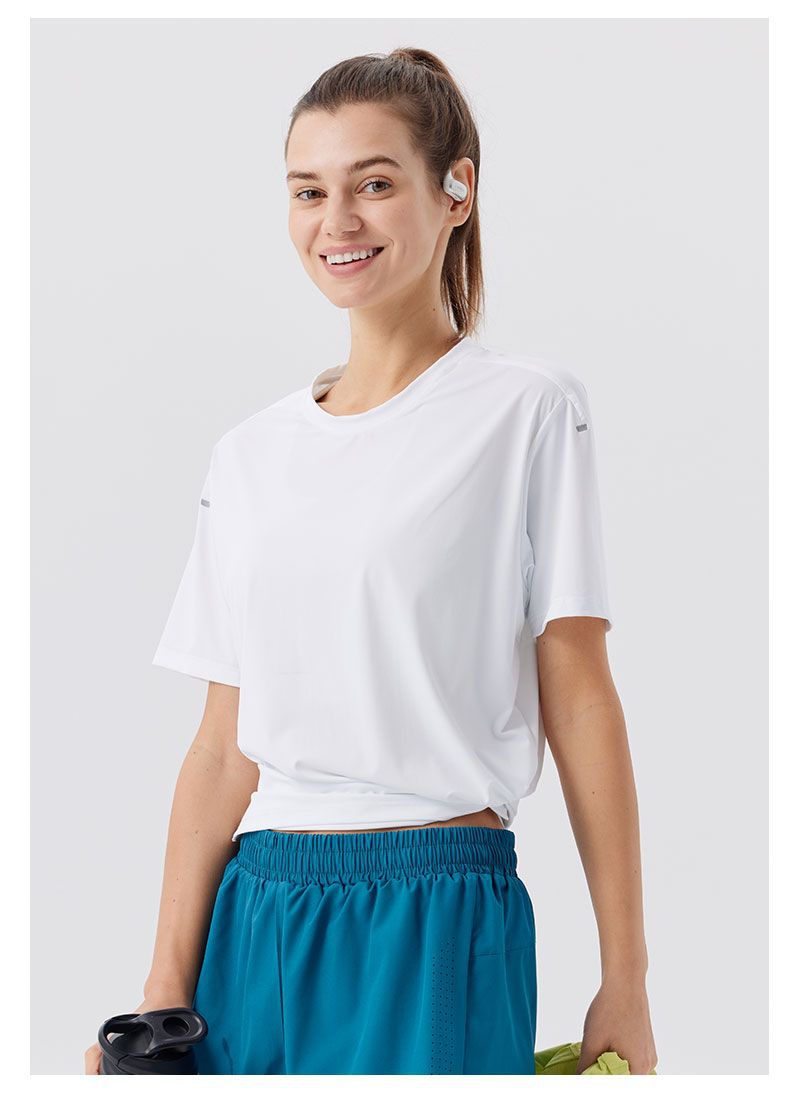 Women's Short Sleeve T-Shirt Casual Tee Gym Shirt R51111