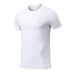 Men's Short Sleeve T-Shirt Casual Tee Gym Shirt R51112