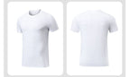 Men's Short Sleeve T-Shirt Casual Tee Gym Shirt R51112