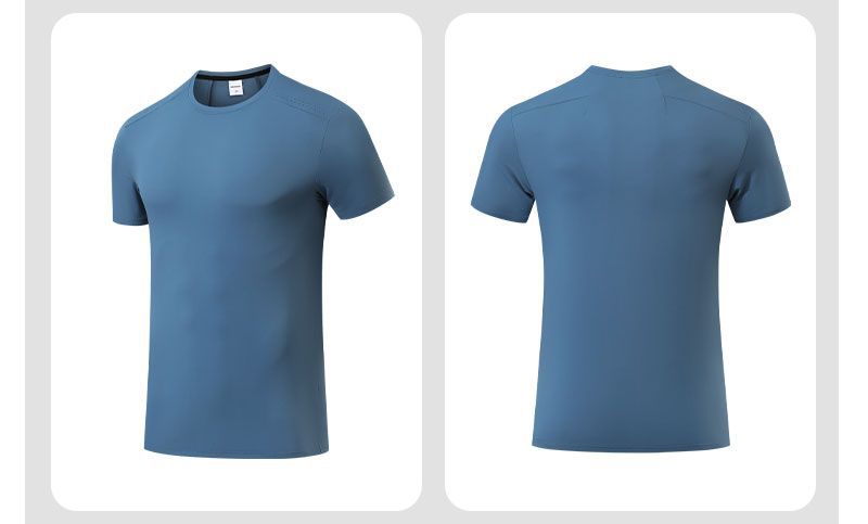 Men's Short Sleeve T-Shirt Casual Tee Gym Shirt R51112