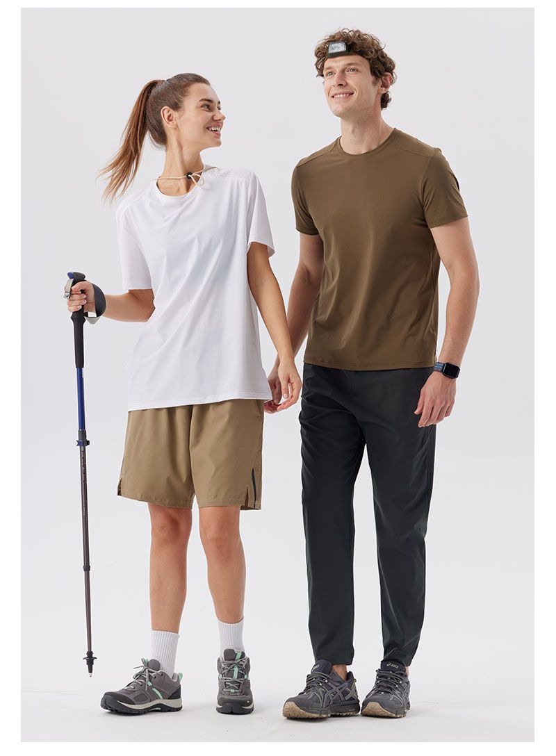 Women's Short Sleeve T-Shirt Casual Tee Gym Shirt R51112