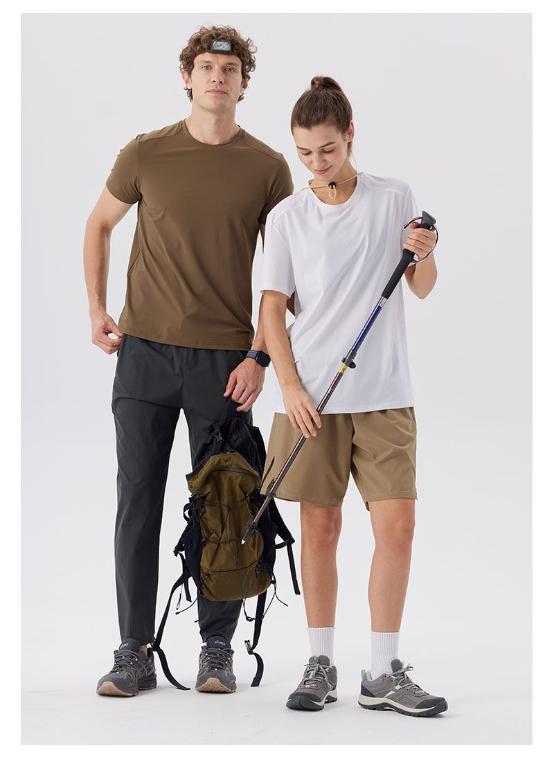 Men's Short Sleeve T-Shirt Casual Tee Gym Shirt R51112