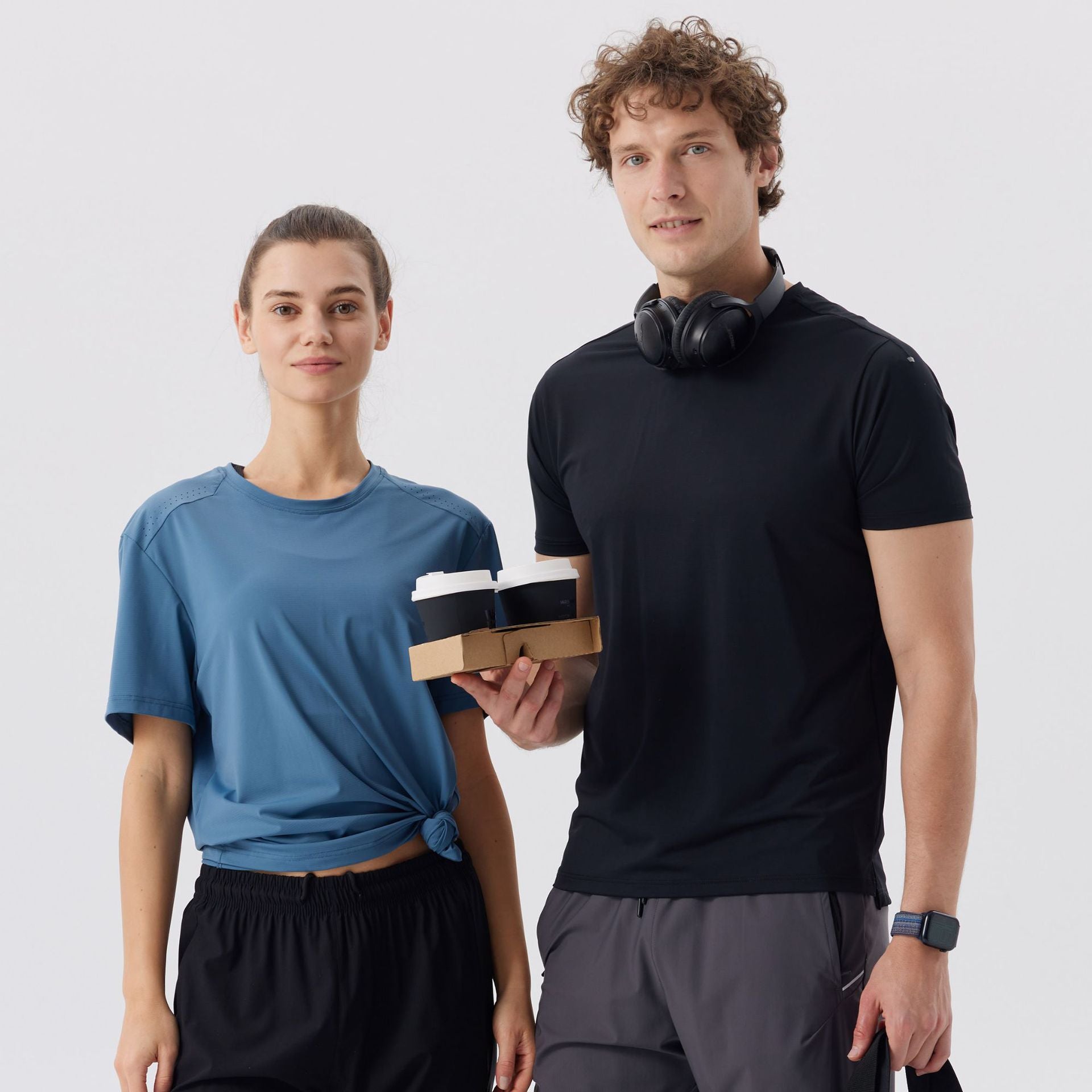 Men's Short Sleeve T-Shirt Casual Tee Gym Shirt R51112