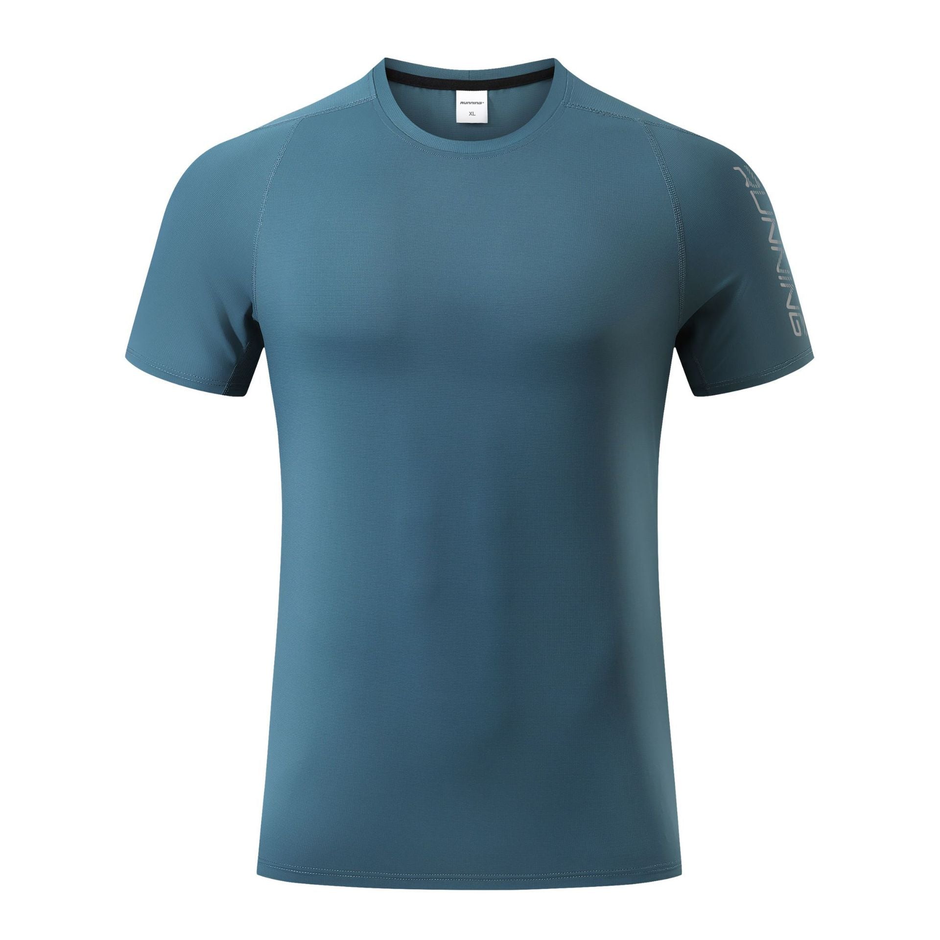 Men's Short Sleeve T-Shirt Casual Tee Gym Shirt R51113