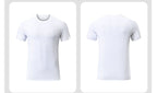 Men's Short Sleeve T-Shirt Casual Tee Gym Shirt R51113