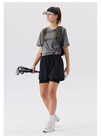 Women's Short Sleeve T-Shirt Casual Tee Gym Shirt R51113