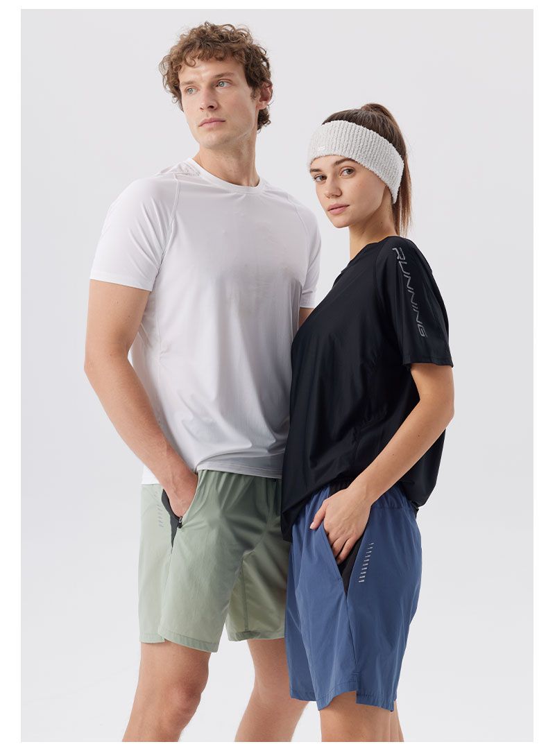 Men's Short Sleeve T-Shirt Casual Tee Gym Shirt R51113