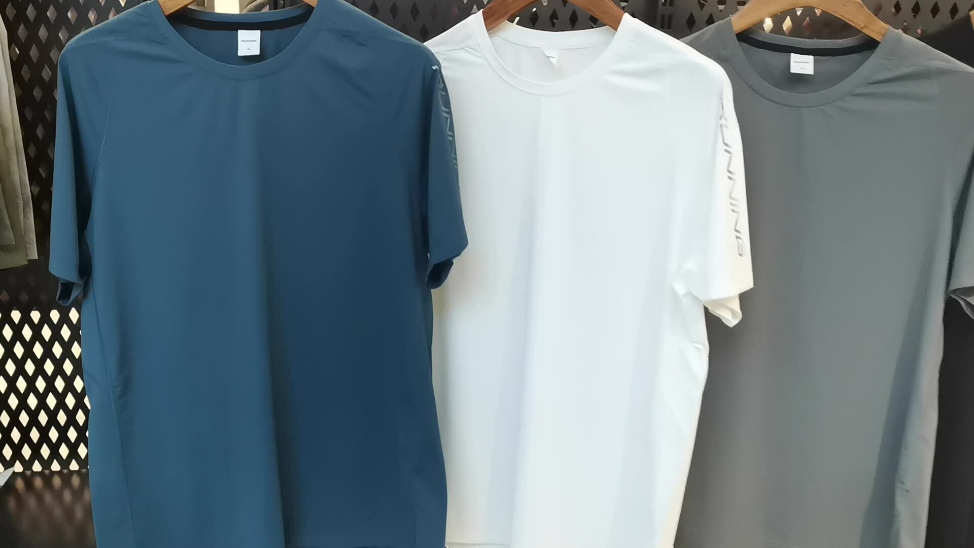 Men's Short Sleeve T-Shirt Casual Tee Gym Shirt R51113