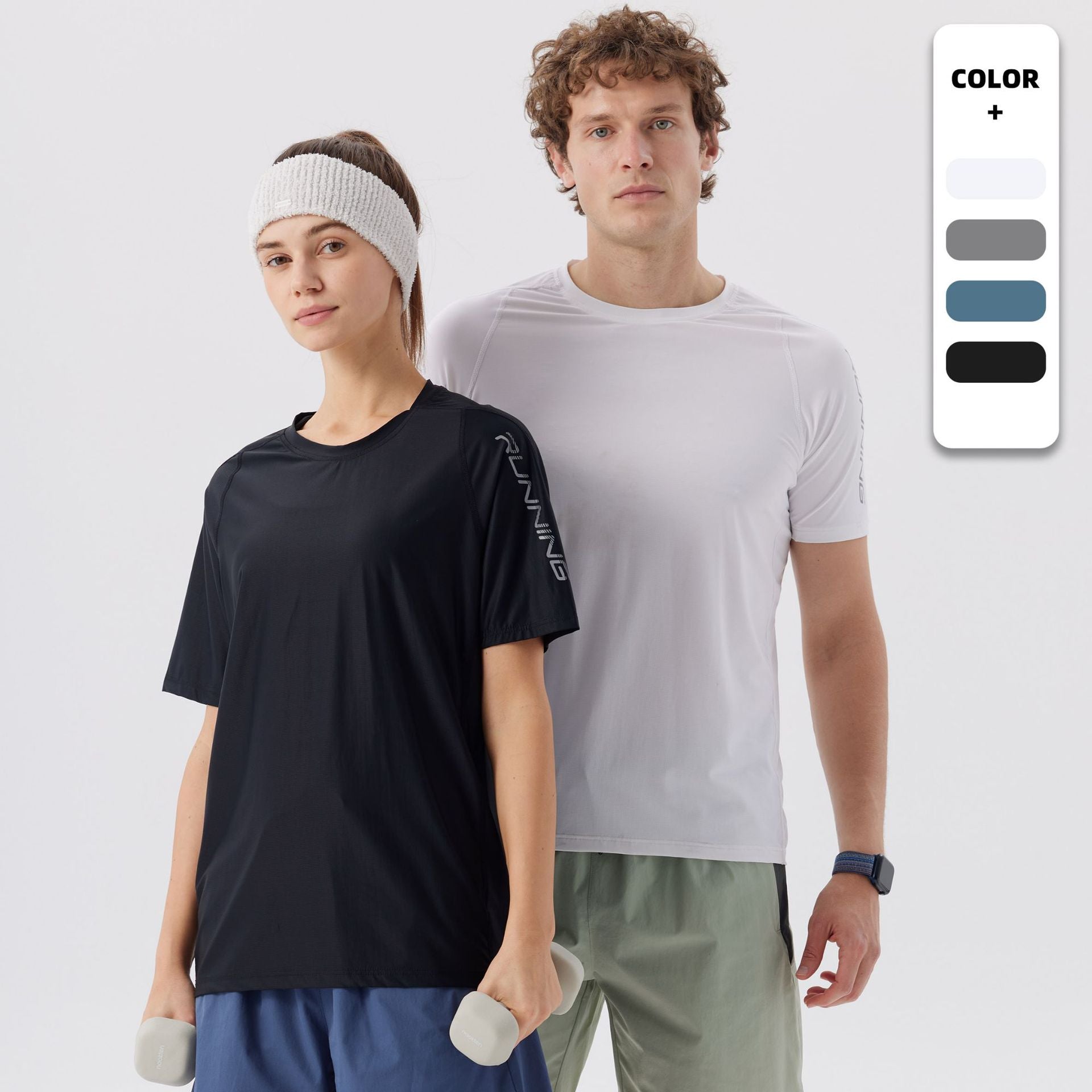 Men's Short Sleeve T-Shirt Casual Tee Gym Shirt R51113