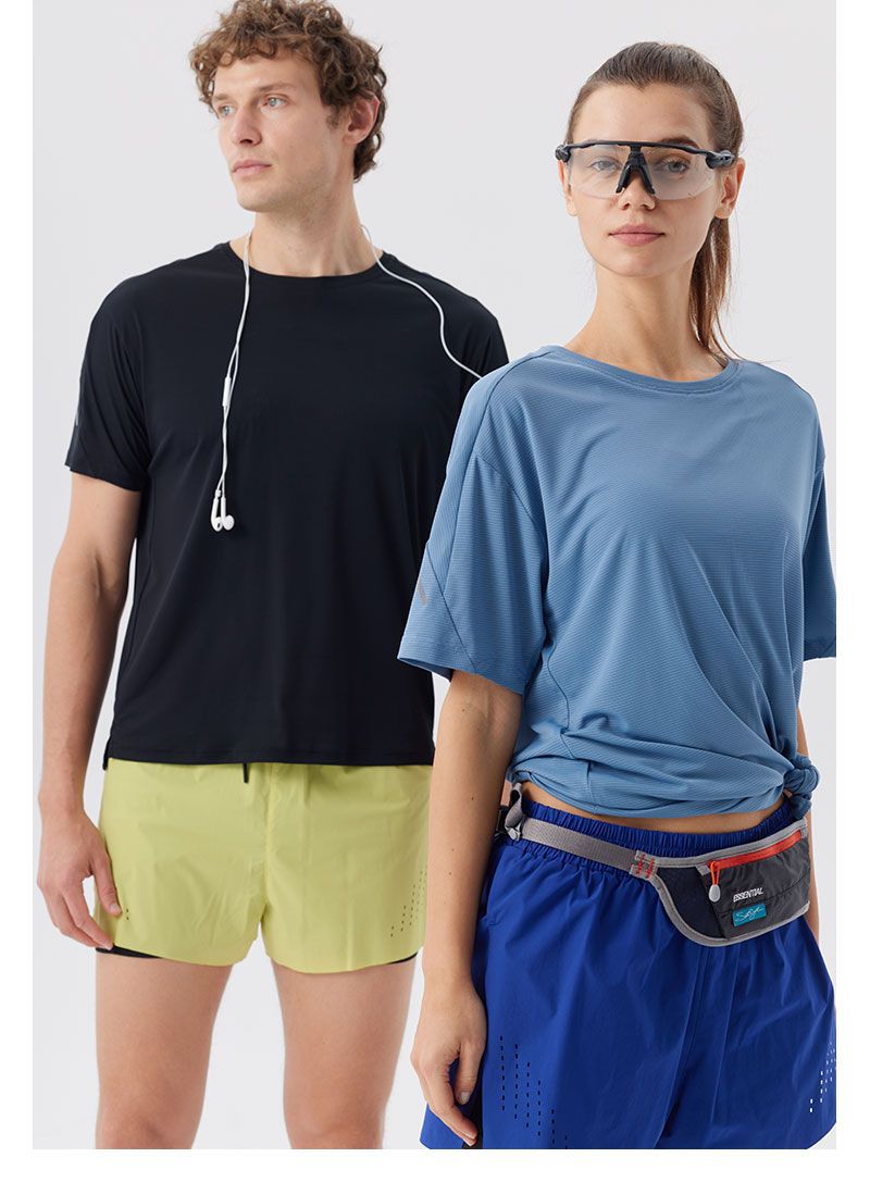 Women's Short Sleeve T-Shirt Casual Tee Gym Shirt R51114