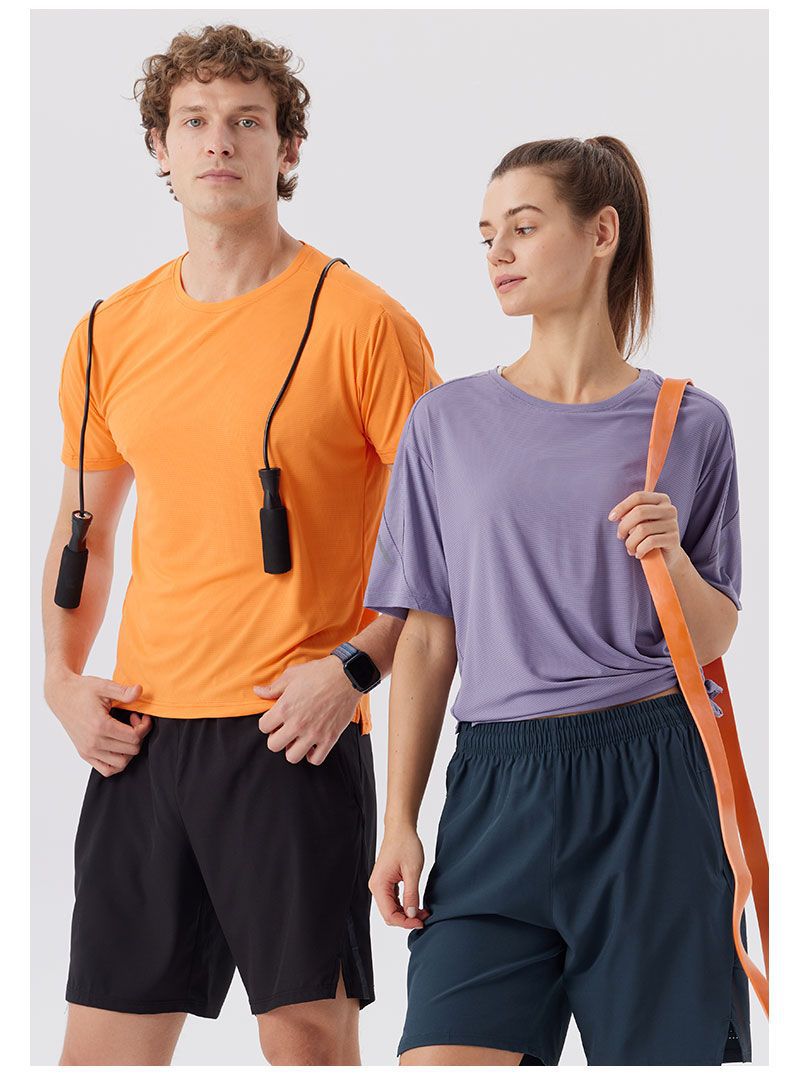 Men's Short Sleeve T-Shirt Casual Tee Gym Shirt R51114