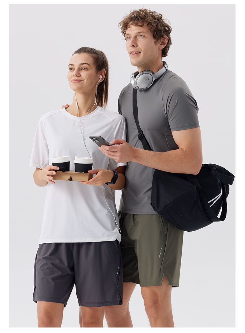 Men's Short Sleeve T-Shirt Casual Tee Gym Shirt R51119