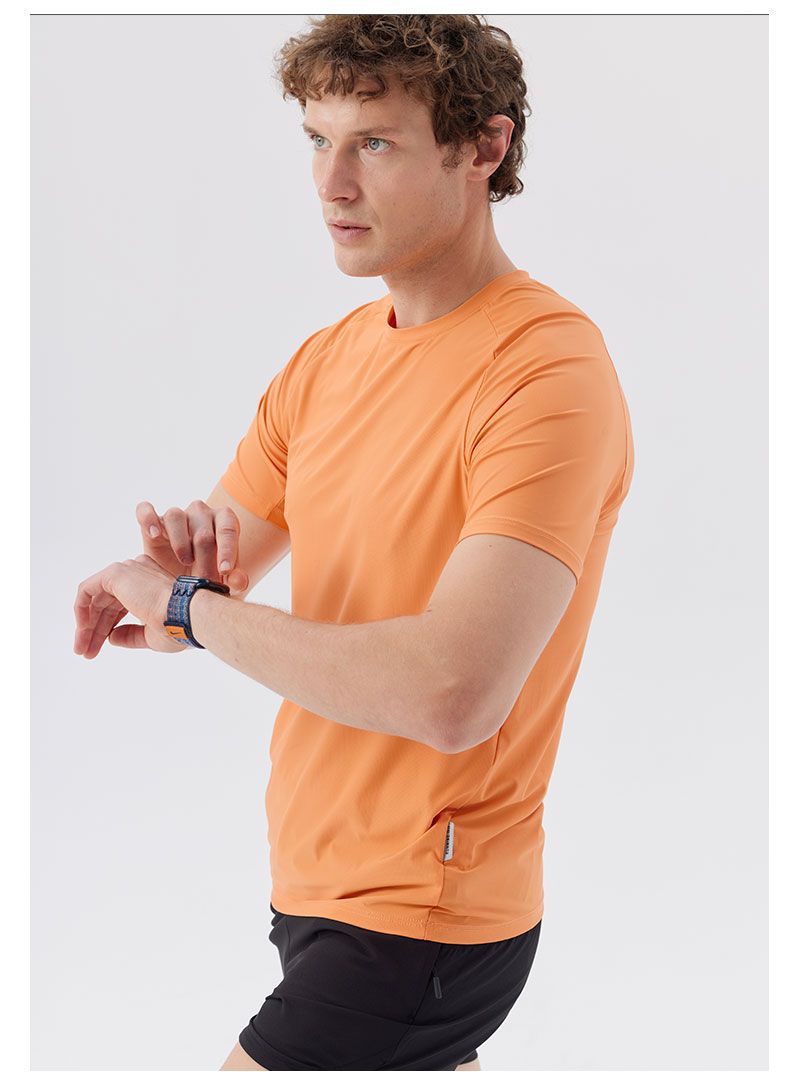 Men's Short Sleeve T-Shirt Casual Tee Gym Shirt R51119
