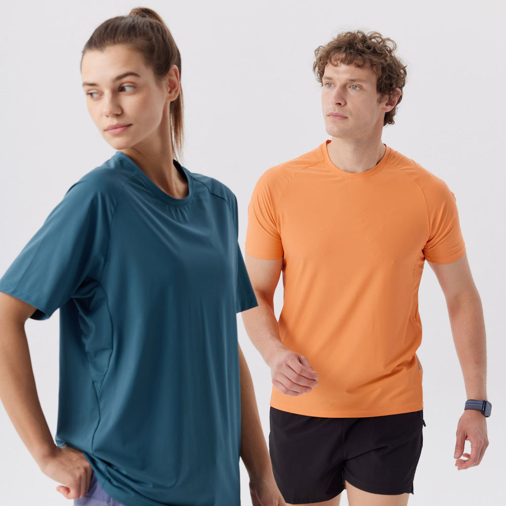 Men's Short Sleeve T-Shirt Casual Tee Gym Shirt R51119